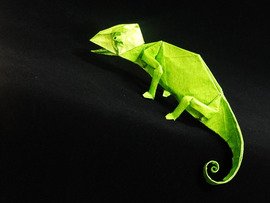 Origami Gecko