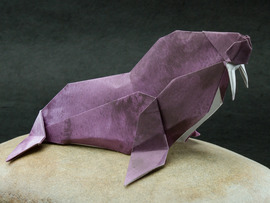 Origami Walrus