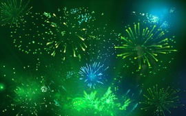 Green Fireworks