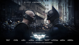 Bane And Batman In The Dark Knight Rises