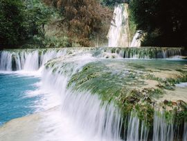 Minas Viejas Waterfalls Mexico