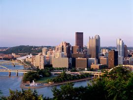 Pittsburgh As Seen From Duquesne Heights