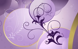 Purple Spring Wallpaper