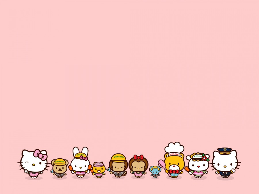 Hello Kitty Characters Backgrounds