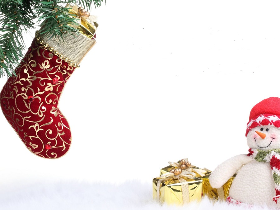 Christmas Stockings Desktop Wallpaper
