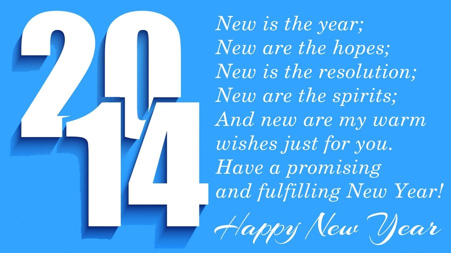 New Year Wishes 2014