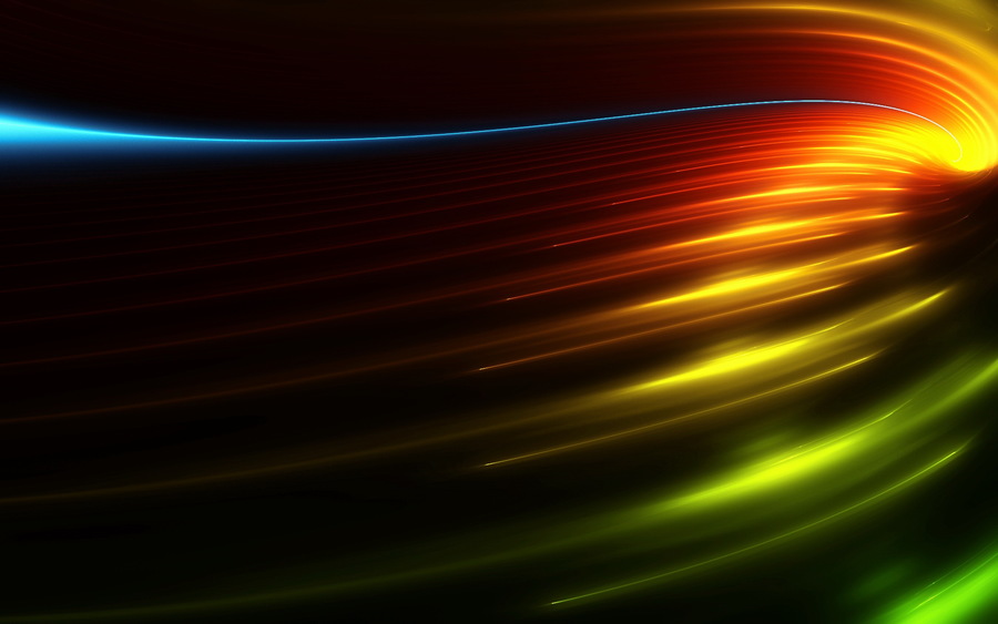 Dark Colorful Abstract Screen