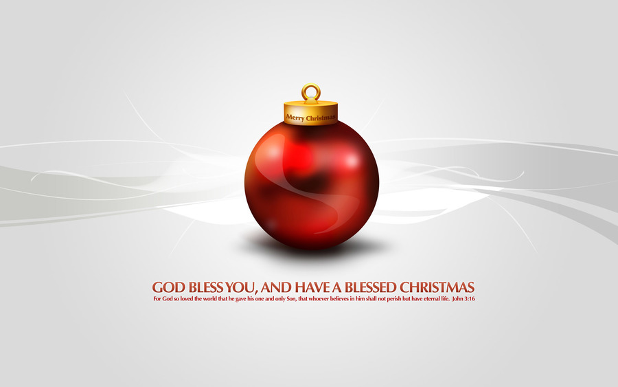 Merry Christmas God Bless You