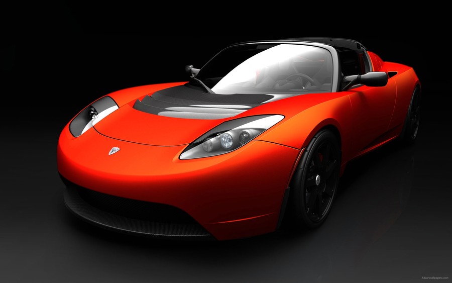 Tesla Roadster Sports Car