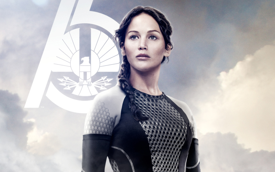 Jennifer Lawrence In The Hunger Games Catching Fire