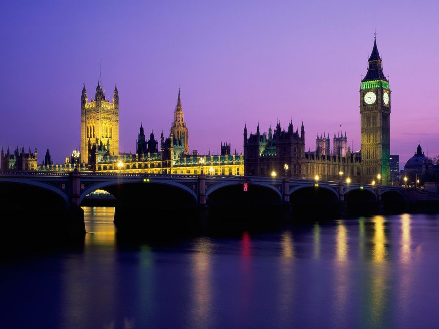 Big Ben Houses Of Parliament England