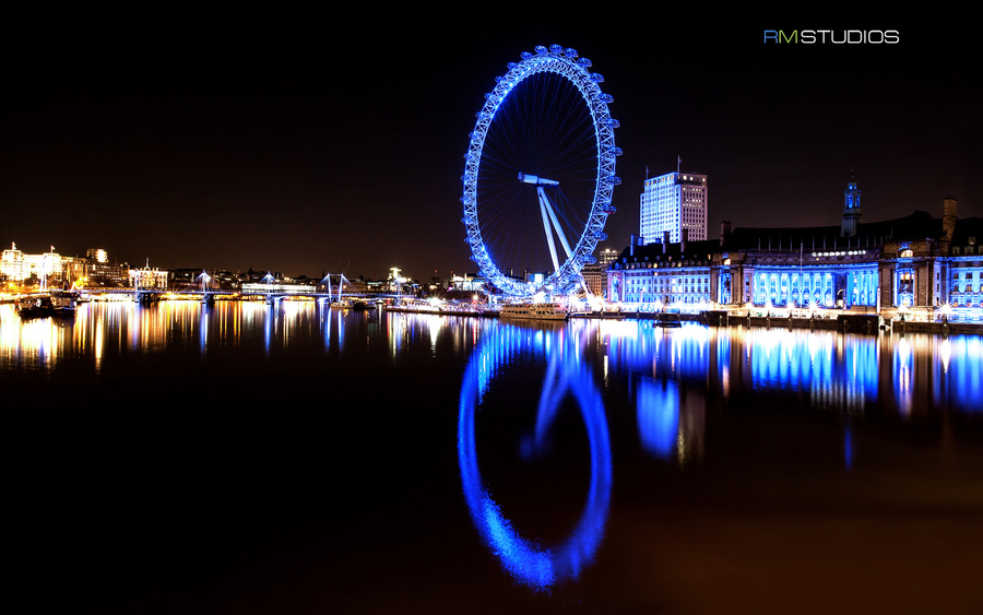 London Eye River Thames