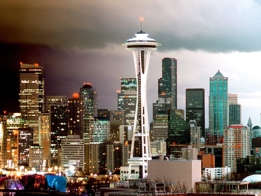 Seattle Skyline Washington
