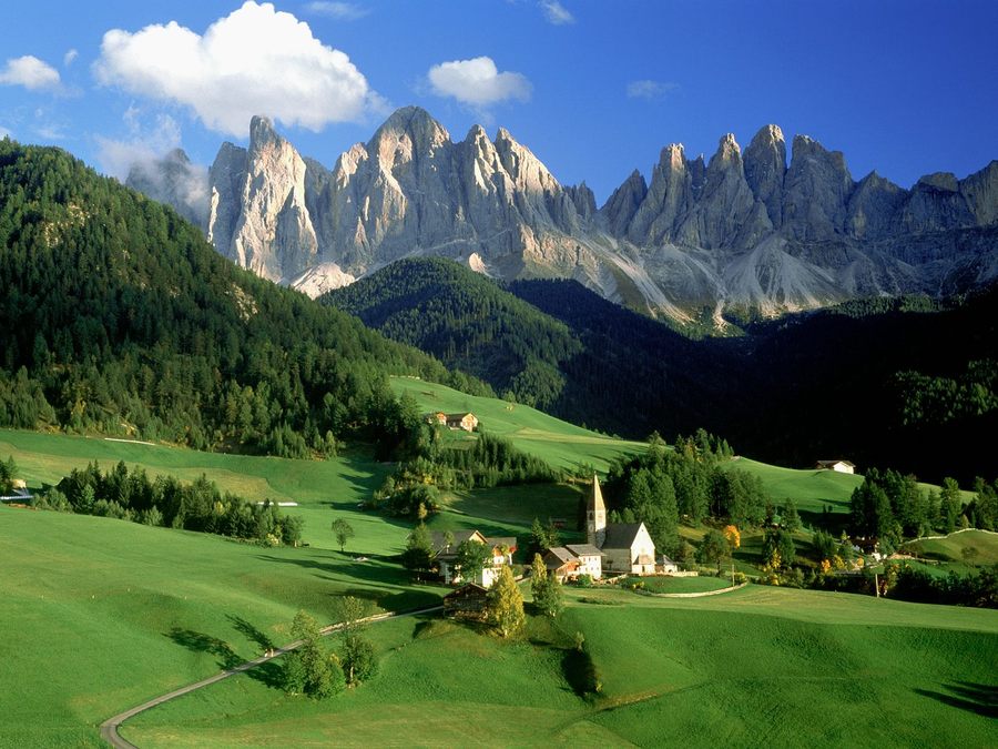 Val Di Funes Dolomites Italy
