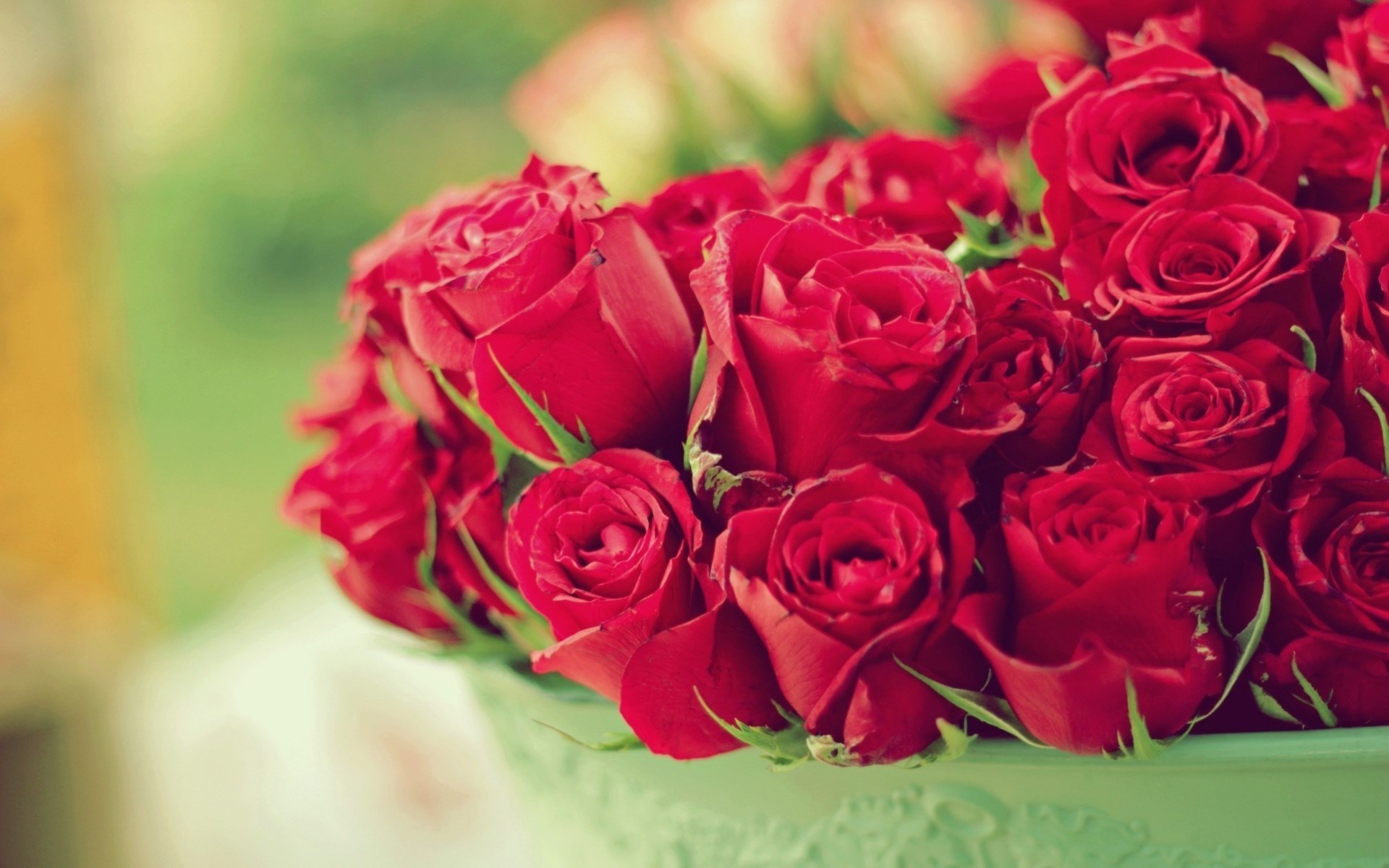 Red Roses Bouquet - Wallpaper, High Definition, High Quality, Widescreen