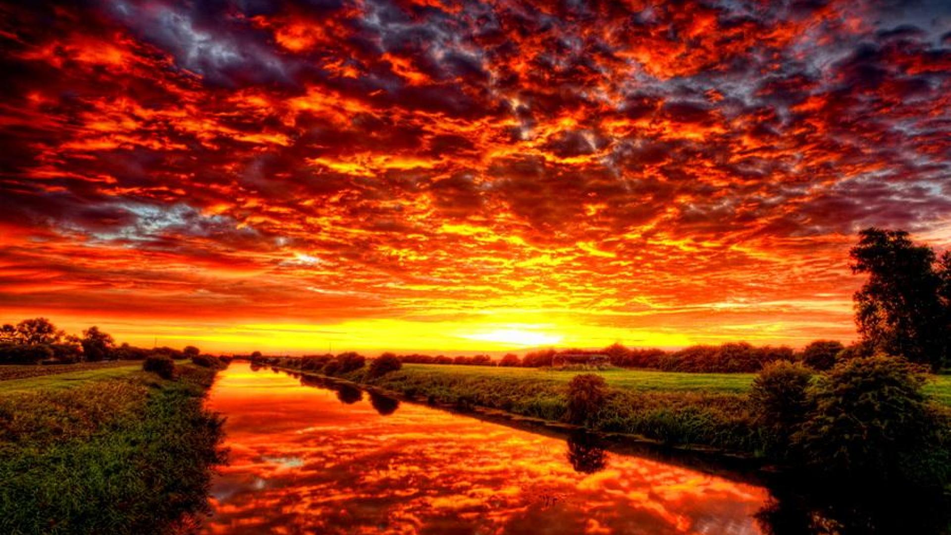 Summer Sunrise Wallpaper High Definition High Quality Widescreen