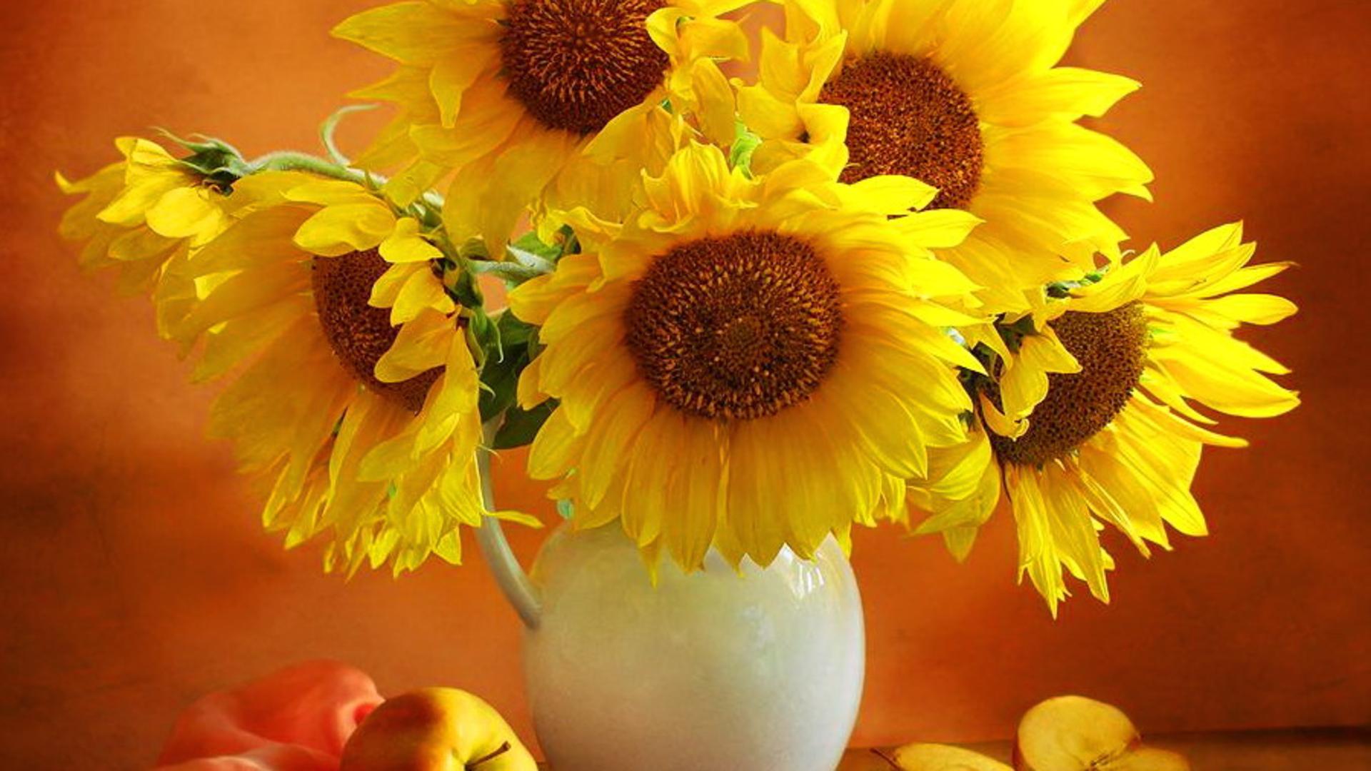 Yellow Flowers Desktop Wallpaper - Wallpaper, High Definition, High  Quality, Widescreen