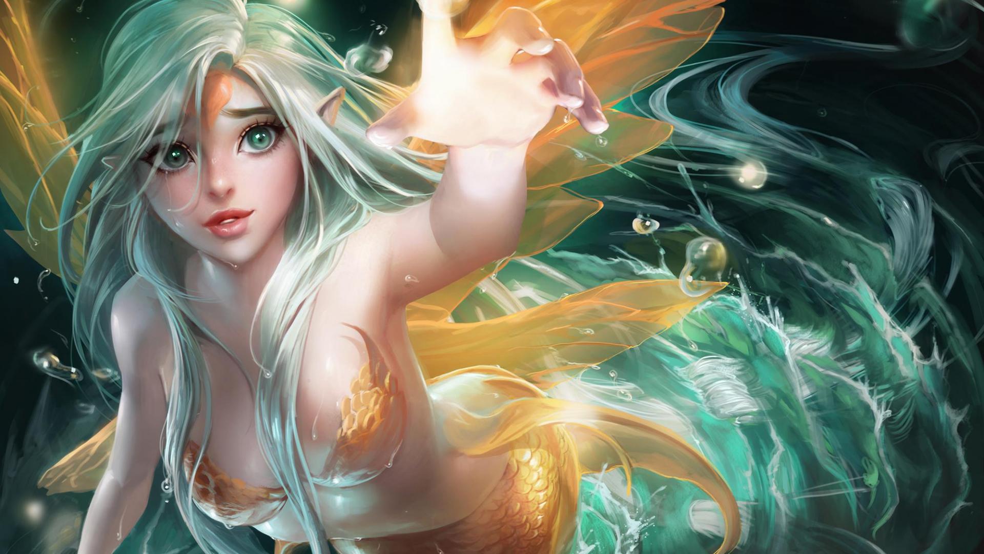 Mermaid Photos  Wallpaper, High Definition, High Quality, Widescreen