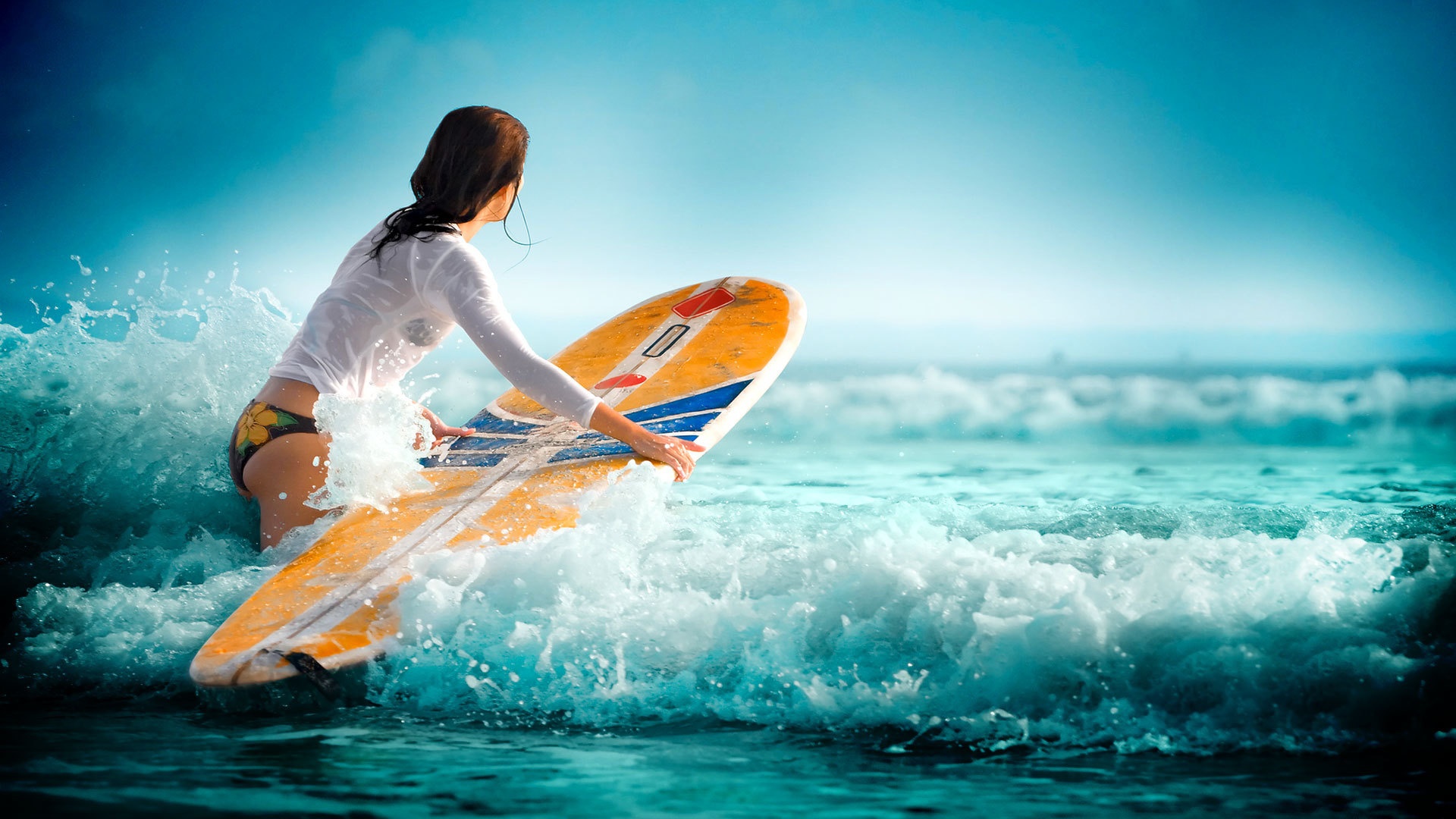 Surfing - Wallpaper, High Definition, High Quality, Widescreen