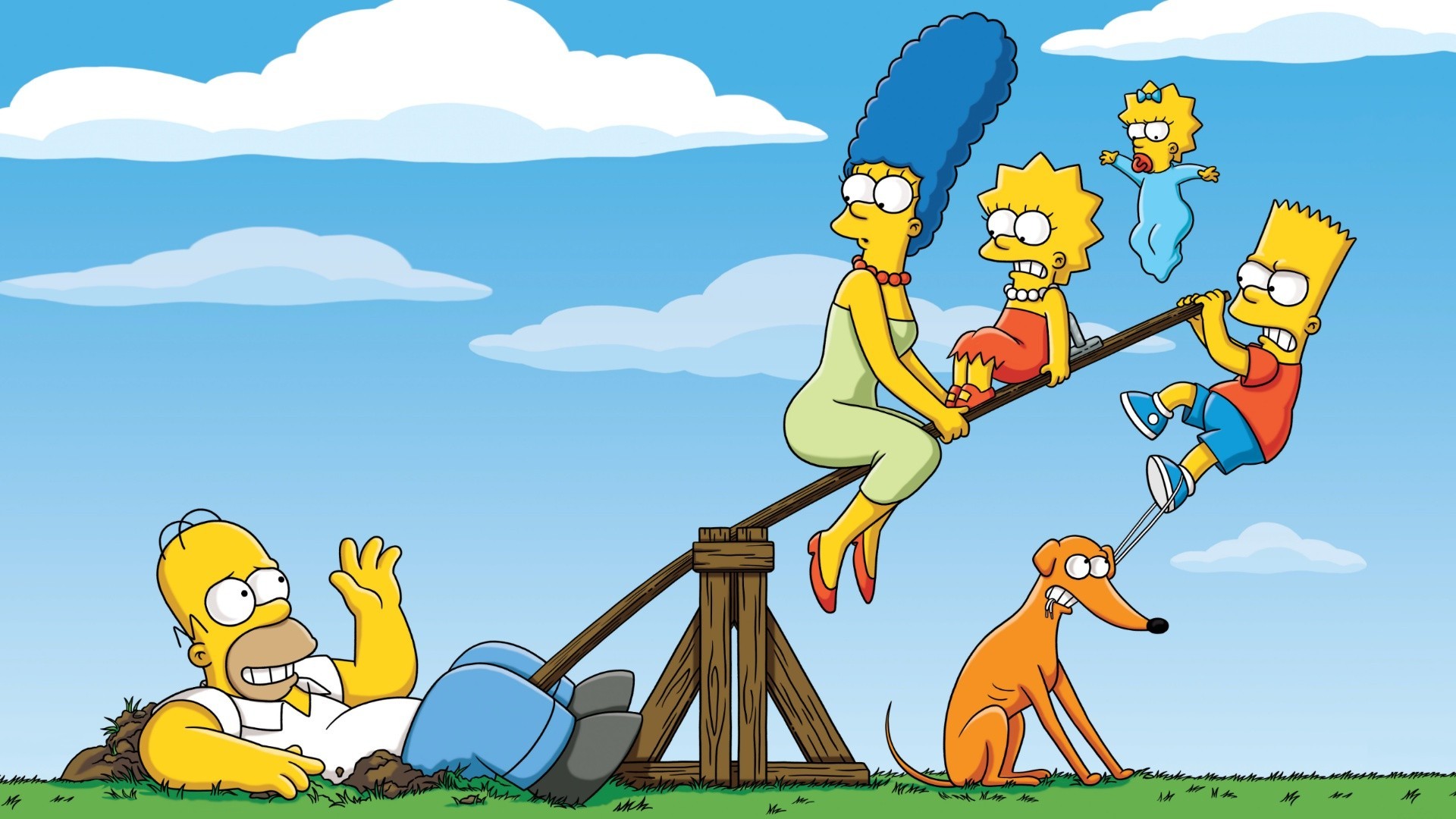 The Simpsons Cartoon - Wallpaper, High Definition, High Quality, Widescreen