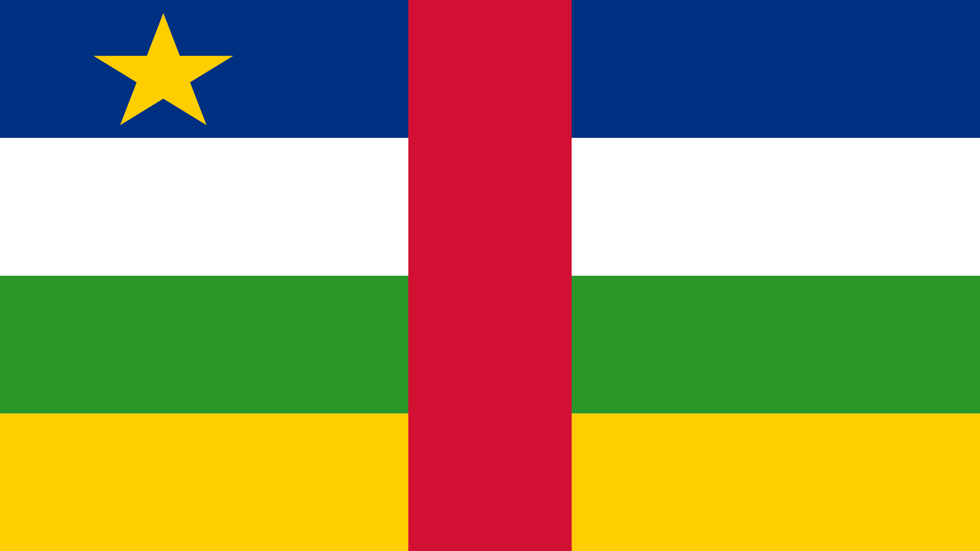 Central African Republic Flag - Wallpaper, High Definition, High Quality,  Widescreen