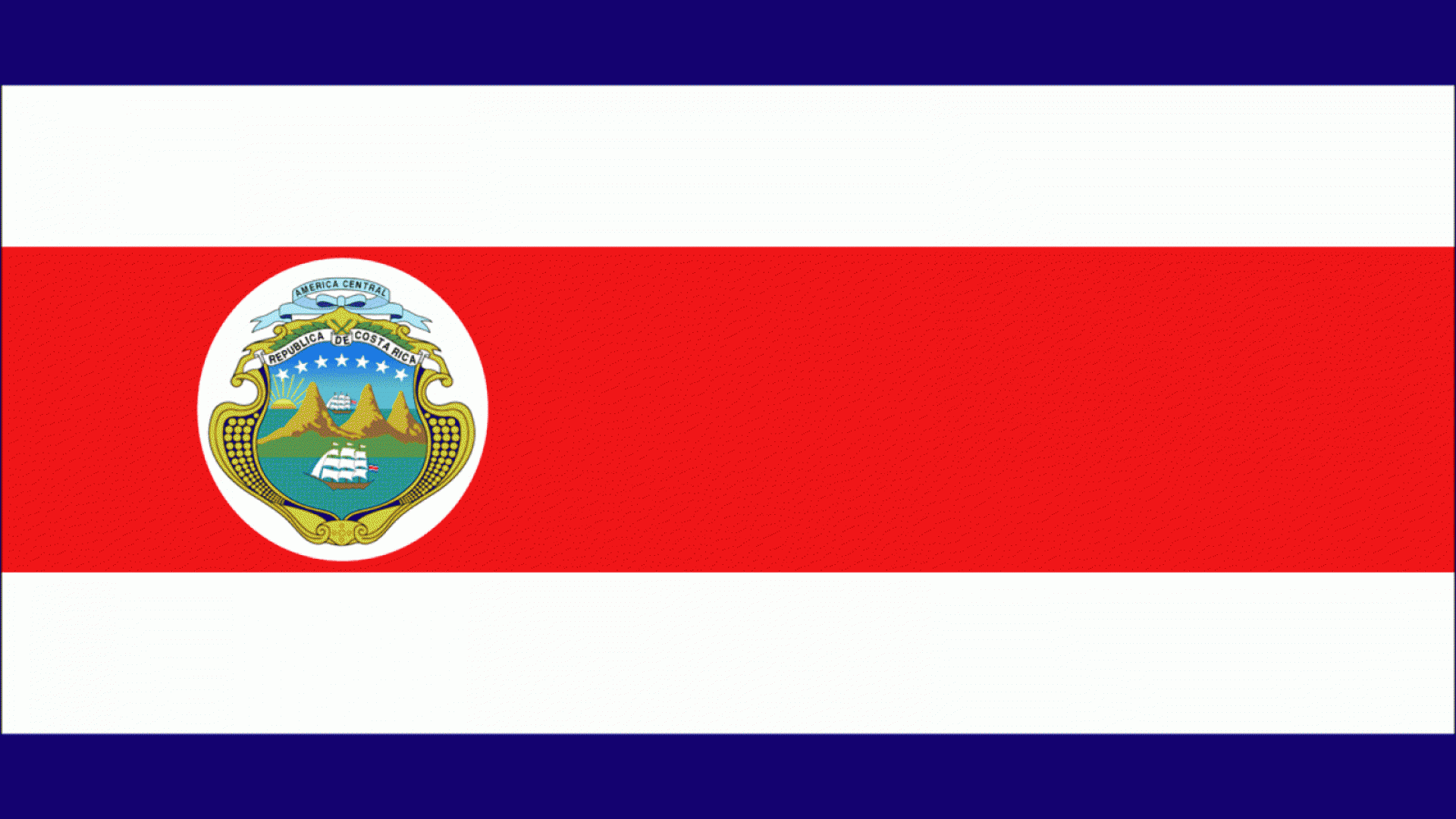 Costa Rica Flag Wallpaper High Definition High Quality Widescreen