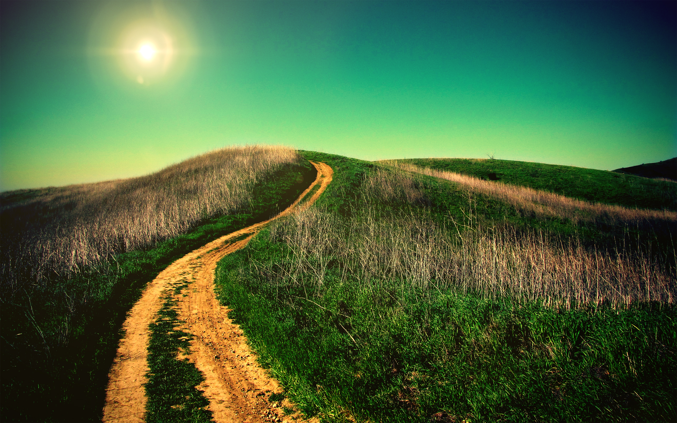 Uphill Road Wallpaper High Definition High Quality Widescreen