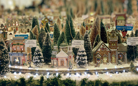 Christmas Town Decoration