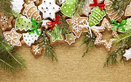 Christmas Cookies Widescreen