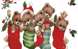 Christmas Stockings Backgrounds