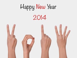 Happy New Year 2014 Cool Wallpaper