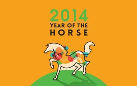 Happy New Year 2014 Horse