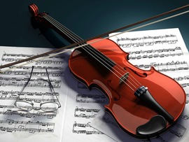 Violin Widescreen
