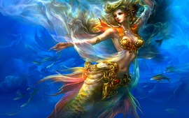 Mermaid Desktop Background