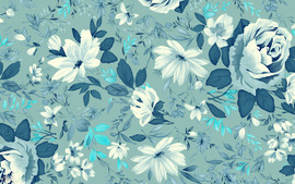 Blue Flower Desktop Wallpapers