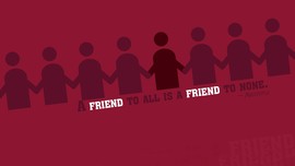 Friendship Quote Wallpaper