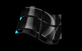 Windows Dark Glass Logo