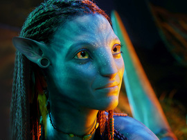 Beautiful Neytiri In Avatar