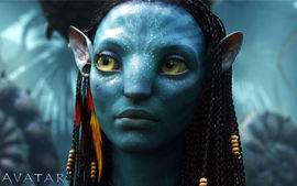 Zoe Saldana As Neytiri In Avatar