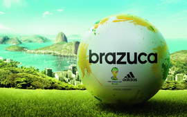Adidas Brazuca Match Ball Fifa World Cup 2014
