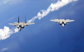 F 15 Eagles From The Air National Guard