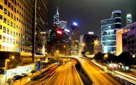 Hong Kong City NightsWide