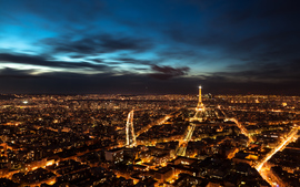 Paris Night Sky