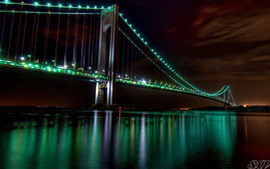 The Golden Gate Bridge Night View