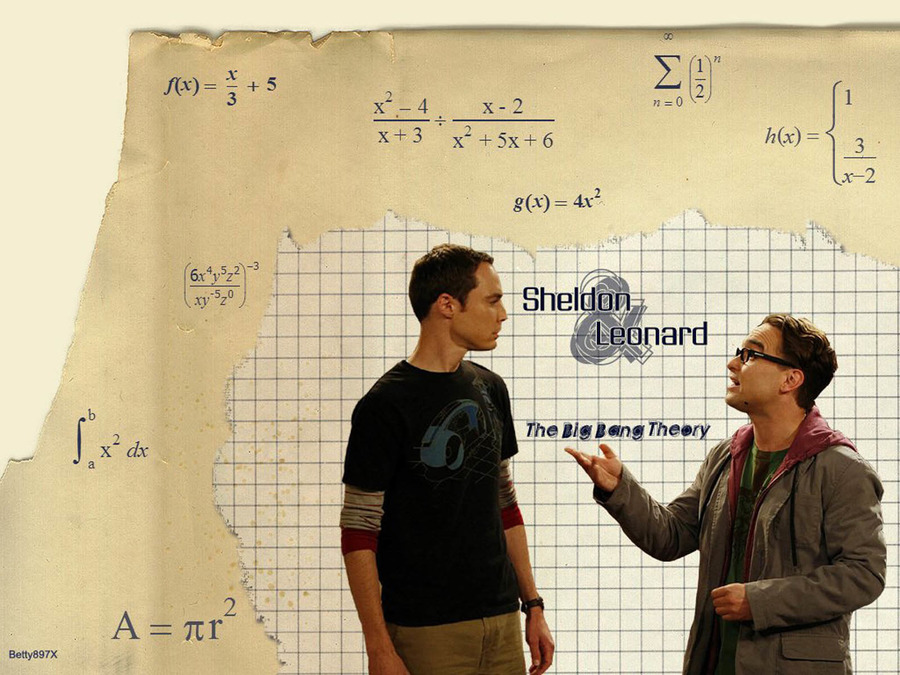 Big Bang Theory Sheldon & Leonard
