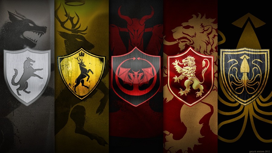 Game of Thrones Great Houses
