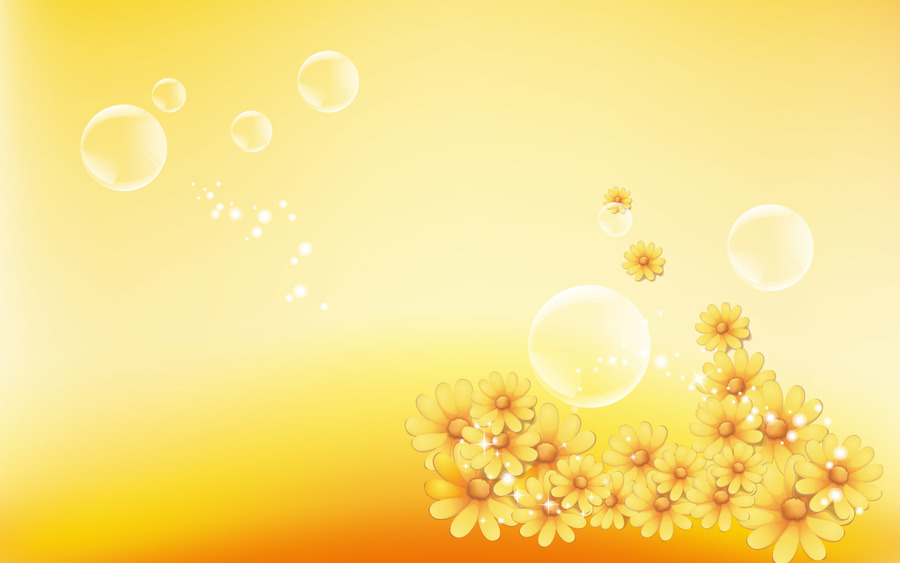 Yellow Flowers Desktop Backgrounds
