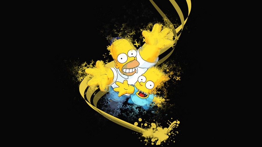 Homer Simpson Bart Simpson
