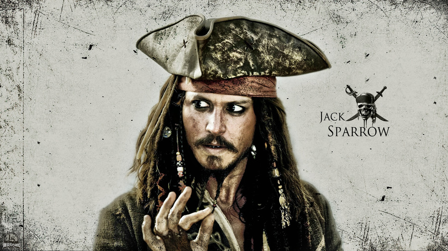 Johnny Depp Pirate - Wallpaper, High Definition, High Quality, Widescreen