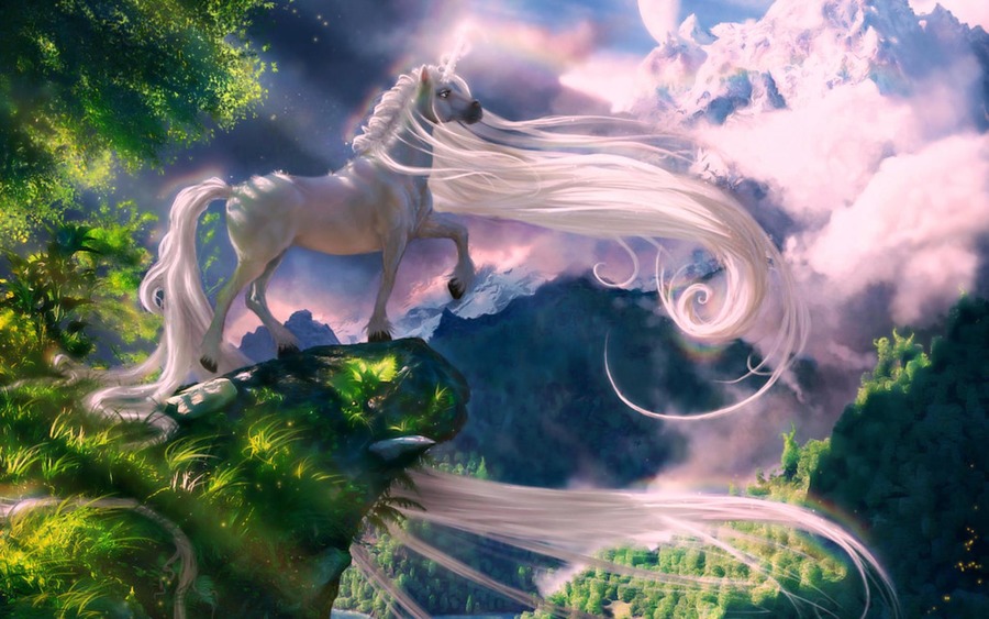 Beautiful Unicorn - Wallpaper, High Definition, High Quality, Widescreen